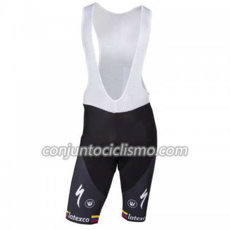 Culotte corto con tirantes 2018 Quick Step Campeonato de Ecuador